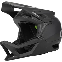 Oneal Transition Solid Downhill Helm XL, schwarz - Fahrradhelm mit twICEme Technologie für mehr Sicherheit und großem Luftstrom durch optimale Ventilation. Perfekte Passform dank 6 Größen.