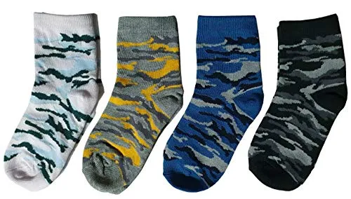 NINETT 12 Paar Jungen Socken Kinder Strümpfe, Gr. 31-34, SM-0317