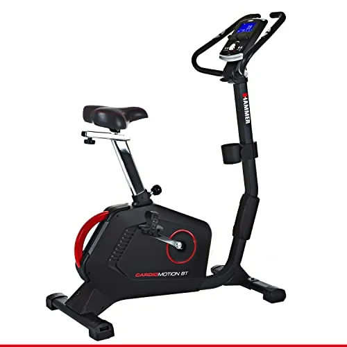 Hammer Heimtrainer Cardio Motion BT - Fahrradergometer mit 22 Trainingsprogrammen und 16 Widerstandsstufen, ideal für ein effektives Home-Workout und zur Verbesserung der Ausdauer.
