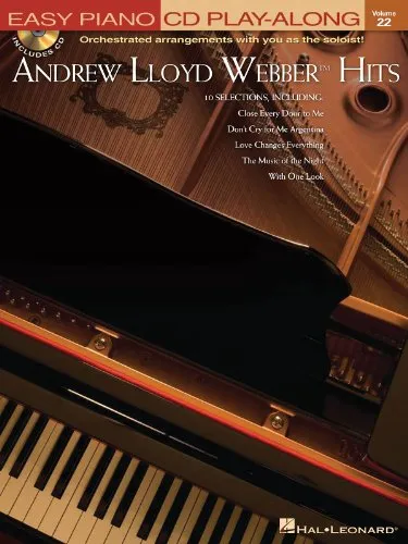 Easy Piano CD Play-Along Volume 22: Andrew Lloyd Webber Hits: Play-Along, CD für Klavier