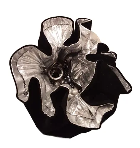 Schmuckbeutel aus Samt mit Kordelzug - Geschenk-Säckchen mit Reißverschluss Innen - Schmuck-Täschchen - Stoffbeutel - Reise Schmuck Aufbewahrungstasche für Ohrringe, Kette Ringe - Samtbeutel Zugbeutel