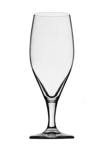 Stölzle Bierglas ISERLOHN, 6-teilig, Kristallglas - Elegante Biertulpen von Stölzle aus bleifreiem Kristallglas, spülmaschinenfest und bruchbeständig. Perfekt für stilvolles Biergenuss mit modernem Design. Set mit 6 Gläsern für gesellige Anlässe.