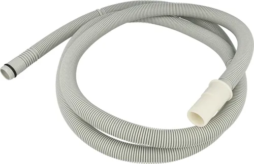 vhbw Ablaufschlauch Ersatz für Siemens 00668114 für Spülmaschine - 19mm, Grau, 2,3m