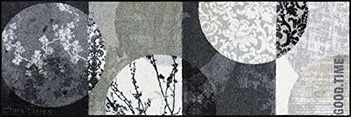 Salonloewe Teppich Natural Living 60x180cm - Teppich für Innen & Außen, waschbar und pflegeleicht; ideal als Schmutzfangmatte, rutschfest und trittschalldämmend, perfekt für Allergiker.