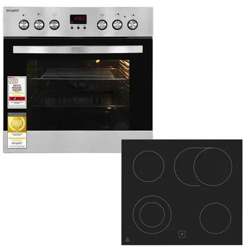 Herd-Set EHE 5185-1.3 mit 58 l Garraum | Umluft, Grill & digitale Steuerung