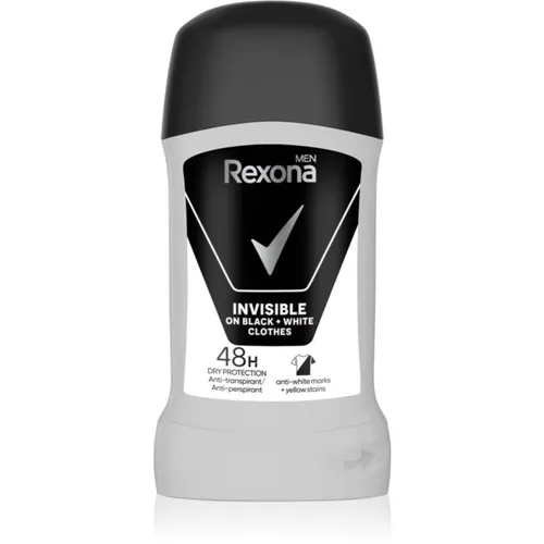Rexona Invisible on Black + White Antitranspirant 50 ml von Rexona