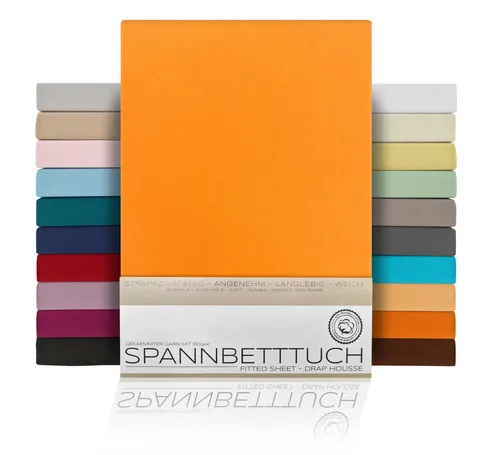 Bettwäsche Orange von Beautex