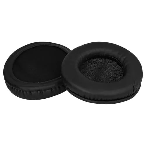 vhbw Ohrpolster kompatibel mit Sony MDR-XB500 Kopfhörer Headset, Polyurethan Schwarz