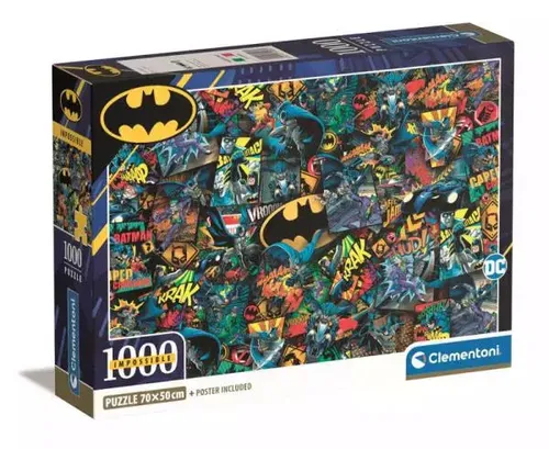 Clementoni Puzzle 1000el Impossible Batman 39906 Clementoni 8005125399062