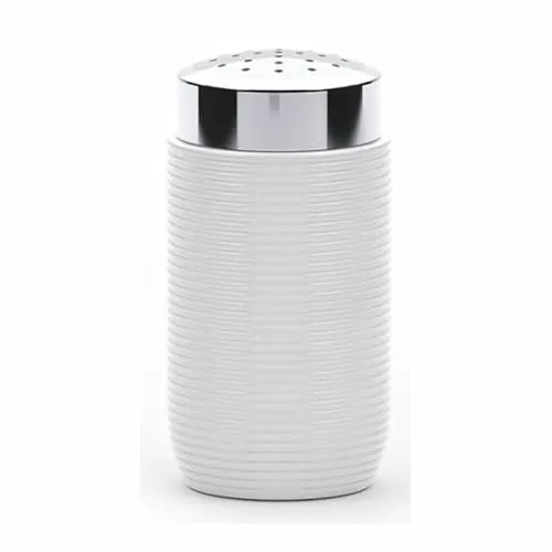 Valira Porzellan-Shaker, Weiß/Chrom, Keramik, 0 Gramm