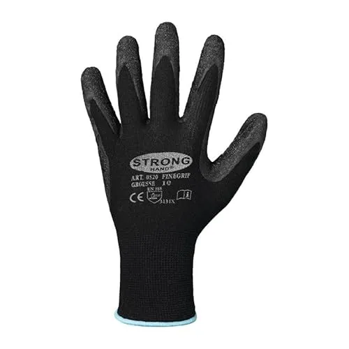 Produktbild Handschuhe Finegrip schwarz EN 388 STRONGHAND 12 Paar 6