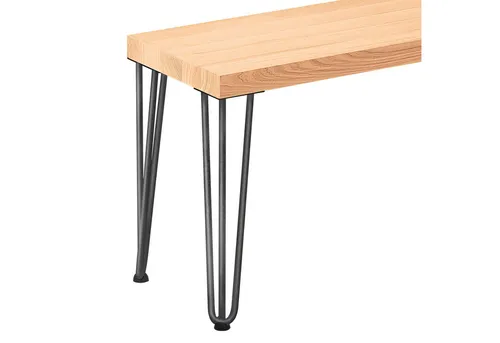 LAMO Manufaktur Sitzbank LSB (5-teilig, 40mm Massivholzplatte) - Die LAMO Sitzbank vereint Funktionalität und Design. Ideal für Flur oder Esszimmer, bietet sie Platz für bis zu 4 Personen. Die einzigartige Holzstruktur macht jede Bank zum Unikat. Einfache Montage und pflegeleicht!