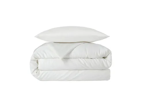 twenty:three® Bettwäsche Atmungsaktiver Bettbezug aus Tencel™ Lyocell, 100% TENCEL™ Lyocell, 2 teilig, Atmungsaktiv, Ultraweich, Eukalyptusholz, Nachhaltig, Off White