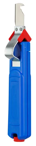 REV Kabelmesser, 4... 28 mm Ø, blau/rot 0037050002