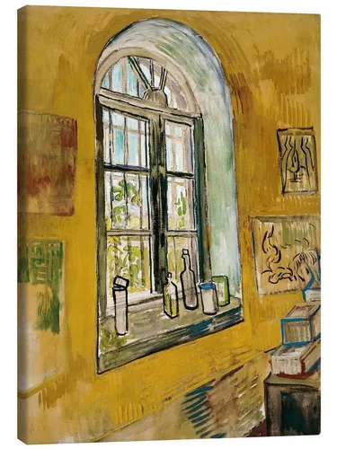 Posterlounge Wandbild Atelierfenster, Vincent van Gogh, erhältlich als Poster, Leinwandbild, Wandsticker oder Acrylglasbild
