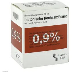 Kochsalz 0.9% Isoton Pl 400 ML - Isotonische Kochsalzlösung, ideal zum Auflösen und Verdünnen von Medikamenten. Ein unverzichtbares Arzneimittel für medizinische Anwendungen.