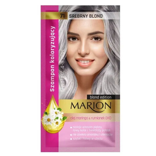 Blond Edition szampon koloryzujący 4-8 myć 71 Srebrny Blond 40ml M 5902853000716