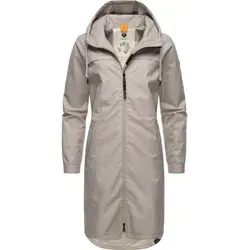 RAGWEAR Belinka Damen Outdoorjacke - Funktionsjacke mit wasser- und winddichtem Obermaterial (Wassersäule: 8.000 mm) und verstellbarer Kapuze - ideal für wechselhaftes Wetter und perfekte Passform durch innenliegendes Taillenzugband.