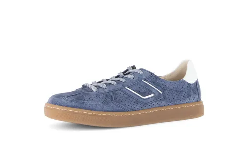 Gabor Damen Sneaker mit Komfort-Mehrweite H - Stylische Gabor Damen Low-Top Sneaker mit komfortabler Mehrweite (H) für optimalen Tragekomfort. Das weiche, herausnehmbare Fußbett sorgt für eine angenehme Dämpfung und zusätzliche Stabilität.