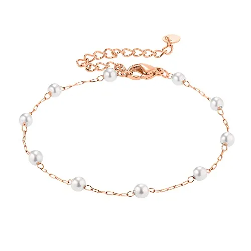Heideman Armband Elula Damen – Elegantes Edelstahlarmband in Roségold - Armbänder für Damen, zeitloses Design aus rosévergoldetem Edelstahl, ideal für Allergiker und perfekt für individuelle Kombinationen oder als dezentes Highlight.