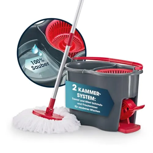CLEANmaxx Power-Wischmopp mit Twist-Rotation