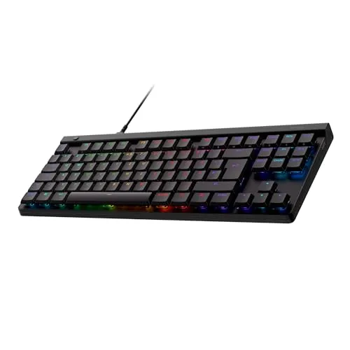Logitech KB CINDERELLA COR CDM MIX - Ultradünne Gaming-Tastatur mit 22 mm Profil, dreifache Konnektivität und anpassbaren Tasten für maximale Leistung