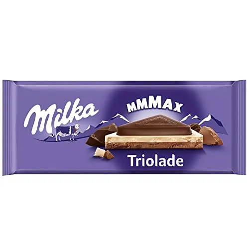 Milka Mmmax Milchschokolade, Triolade 280g