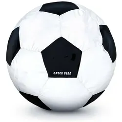 Green Bean Fußball-Sitzsack 250L - Bequemer Riesensitzsack für Kinder & Erwachsene - Sitzsäcke in Fußballform mit abnehmbarem, waschbarem Bezug. Flexibles EPS-Füllmaterial für optimalen Sitzkomfort. Ideal für Indoor und Outdoor, perfekt zum Entspannen und Spielen!