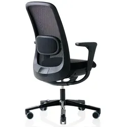 Produktbild HAG SoFi Mesh 7500 | Xtreme schwarz | 2D Armlehnen mit SlideBack Funktion | hohe 200 mm Gasfeder