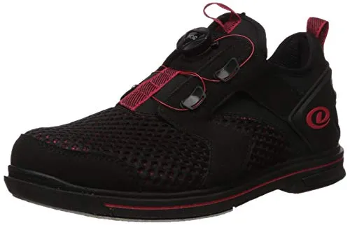 Dexter Moderne Bowlingschuhe für Herren in Schwarz/Rot, Größe 40