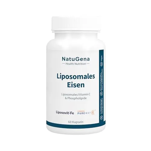 Liposomales Eisen + Vitamin C Kapseln Vegan