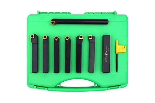 Drehmeißel-Set mit Wendeplatten, 14 mm, 7-teilig