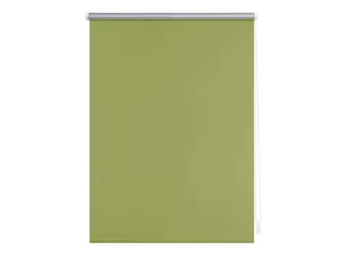Lichtblick Thermo-Rollo Klemmfix, ohne Bohren, Verdunkelung (Grün, 100x150 cm) 100x150 cm
