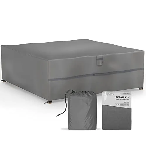 Sanzaro Schutzplane - UV-beständige Abdeckplane aus 600D Oxford Gewebe - Abdeckplanen, robuste RipStop-Technologie für maximale Wetterbeständigkeit, ideal zum Schutz von Gartenmöbeln oder Geräten.