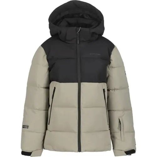 ICEPEAK Kinder Jacke LOUIN JR - Wasserdichte Daunenoptik - Mäntel & Jacken mit 10.000 mm Wassersäule, ideal für aktive Kinder. Verstellbare Kapuze und Ärmelbündchen sorgen für optimalen Schutz bei jedem Wetter.