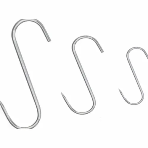 Stück Fleischhaken Fleischerhaken S Haken 180mm Metzger Metzgerei Fleischer 10