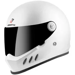 Bogotto SH-800 Helm, weiß, Größe XS für Männer - Motorradhelm mit thermoplastischer Schale und atmungsaktivem Innenfutter für höchsten Komfort und Sicherheit auf der Straße.