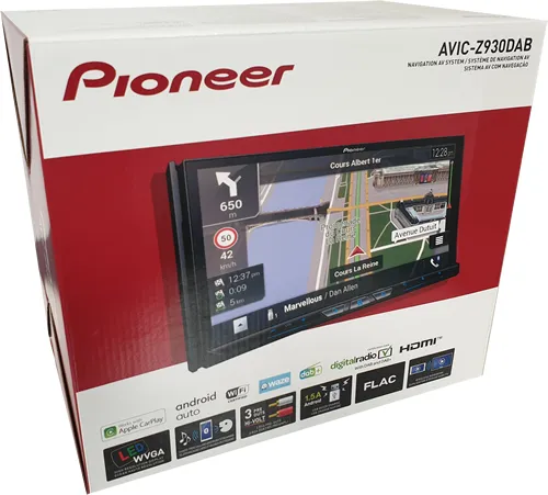 Pioneer AVIC-Z930DAB 2-DIN Navi - In Dash GPS-Navigation für Autos mit 7-Zoll-Touchscreen, Wi-Fi und umfangreicher Smartphone-Anbindung für perfektes Car Entertainment und sicheren Telefonkontakt.