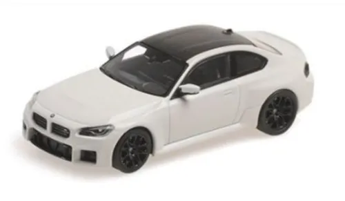 Minichamps BMW M2 - 2023 - WEISS 410023122 - Maßstab 1:43, detailgetreues Modell für Sammler und Autofans, ideal zur Präsentation oder als Geschenk.