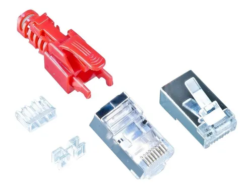 Wirewin RJ45 Stecker KAT6A STP 10 RT – Hochgeschwindigkeitsnetzwerk - RJ45 Stecker für Netzwerkkabel, ideal für stabile Verbindungen und hohe Übertragungsraten. Perfekt für professionelle Anwendungen in der Netzwerktechnik.