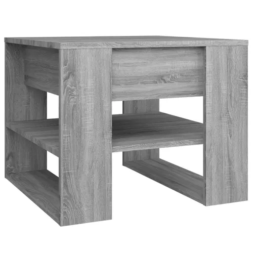 vidaXL Couchtisch Grau Sonoma 55,5x55x45 cm von vidaXL