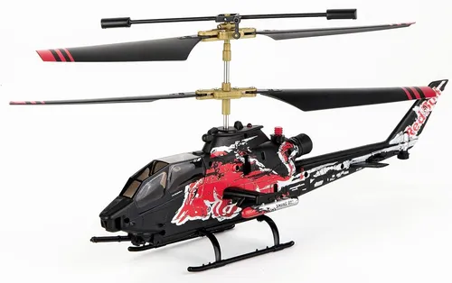 RC Helikopter Red Bull Cobra TAH-1F Einsteiger Koaxial Hubschrauber RtF Modellba