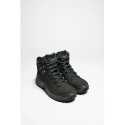 Lowa Renegade EVO GTX Mid Ws S (Asphalt/Türkis) - 37.5 EU - Wanderschuhe für Damen mit Gore-Tex Membran, die Nässe abweist und Atmungsaktivität bietet. Ideal für komfortable Wanderungen in jedem Terrain.