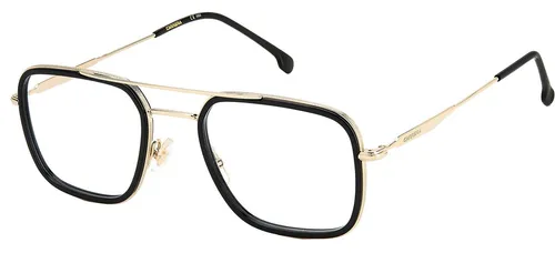 Carrera Unisex Rectangular Eyeglasses 807/21 Black, 52 von Carrera