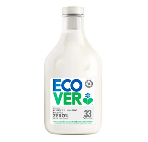 Ecover Zero Weichspüler, 1 Liter für empfindliche Haut