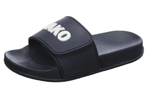 JAKO Jungen Unisex Kinder J-SL Lock JR Sportsandale, dk Navy/White - Wanderschuhe mit hochwertigem TPR-Material, Klettverschluss für individuelle Passform und Fast Dry Lining für schnelles Trocknen – perfekt für sommerliche Abenteuer am Strand oder im Schwimmbad.
