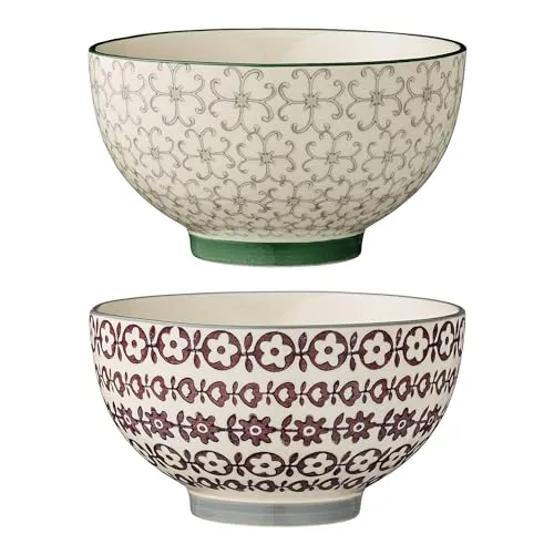 Bloomingville 21100612 SCH 2-Set, Porzellan, Grün von Bloomingville