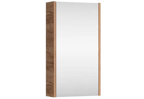 Spiegelschrank 40cm Gold Eiche – Eleganter Stauraum für kleine Bäder - Spiegelschränke – Kompakt und funktional mit Soft-Close-Funktion für sanftes Schließen. Ideal für kleine Bäder, bietet er viel Stauraum und modernes Design.