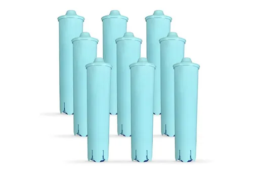 Comedes Wasserfilter 9er Set einsetzbar statt Jura Claris Blue, Zubehör für einsetzbar statt Jura Claris Blue 71311, Jura Claris Blue 71312, Jura Claris Blue 67007, passend für die Jura Impressa, ENA Micro,ENA, Giga