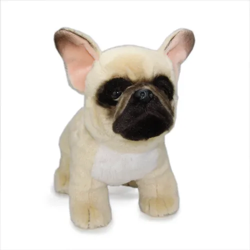 Uni-Toys Französische Bulldogge Plüsch-Hund (beige) 26 cm - Lebensecht und kuschelweich! Diese 26 cm große Französische Bulldogge aus hochwertigem Plüsch ist ideal zum Spielen, Sammeln oder Verschenken. Mit geprüfter Sicherheit und nachhaltigem Füllmaterial.